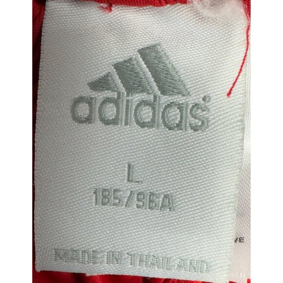 Adidas FC Bayern Munich Soccer Football Shorts Men L Red Trefoil - Picture 8 of 10